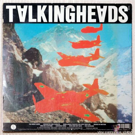 Talking Heads ‎ Remain In Light 1980 Vinyl Lp Album Voluptuous Vinyl Records