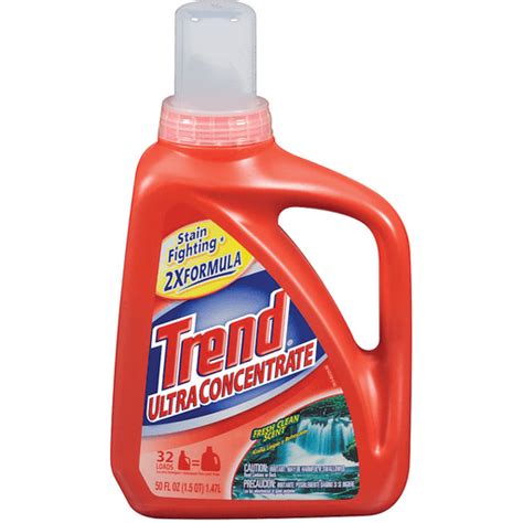 Trend Ultra Concentrate Laundry Detergent 50 Oz Bottle Laundry