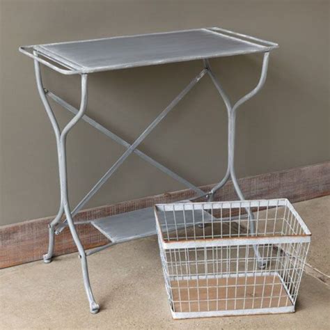 Metal Utility Table | Antique Farmhouse