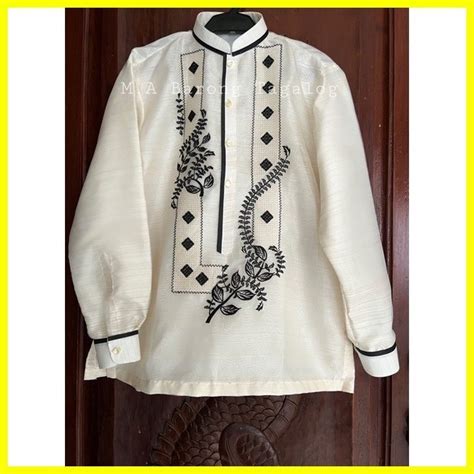 Barong Tagalog Pi A Organza With Lining Direct Tahian Shopee Philippines