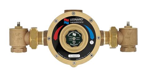 Leonard Valve In Inlet Connection Size Npt X Npt Thermostatic