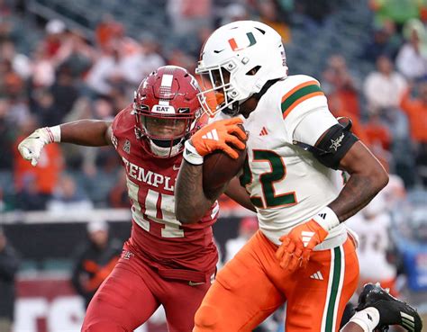 Owls Can T Weather Hurricanes In 41 7 Loss OwlScoop Temple Owls