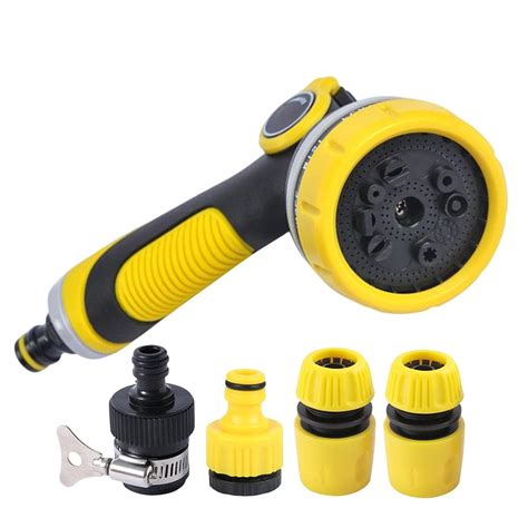 F Fabobjects® Garden Hose Spray Nozzle 10 Functions Sprayer Nozzle