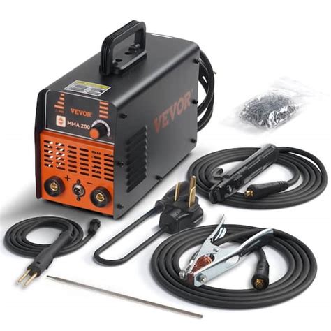 VEVOR 200 Amp 110V/220V Stick Welder Stick and Plastic ARC Welding ...