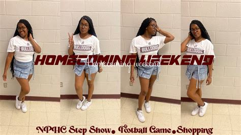 Hbcu Vlog Homecoming Weekend Alabama A M University Nadia Skye Youtube