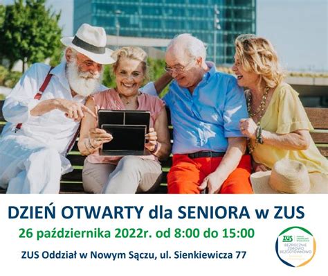 W Rod Zus Zaprasza Senior W Na Dzie Otwarty Starosadeckie Info