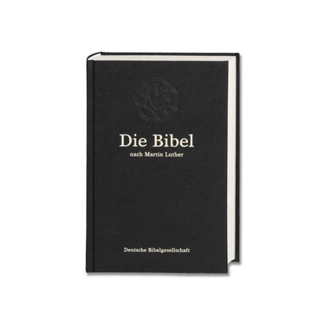 Luther Standard Mit Apokryphen Schwarz Bibel Gebunden