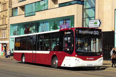 Lothian Buses Sj Hpa On Service To Musselburgh Flickr