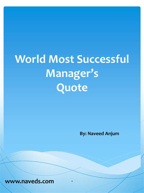 Manager Quotes. QuotesGram