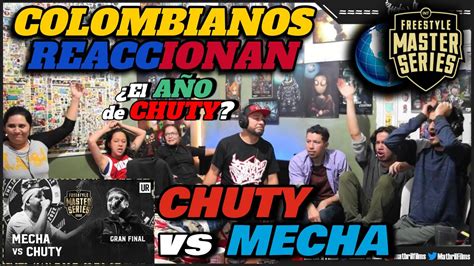 COLOMBIANOS REACCIONAN a CHUTY vs MECHA SERÁ el AÑO de CHUTY FMS