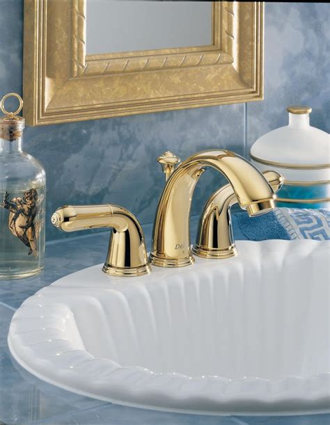 Delta 4530 Pblhp Classic Two Handle Mini Widespread Lavatory Faucet