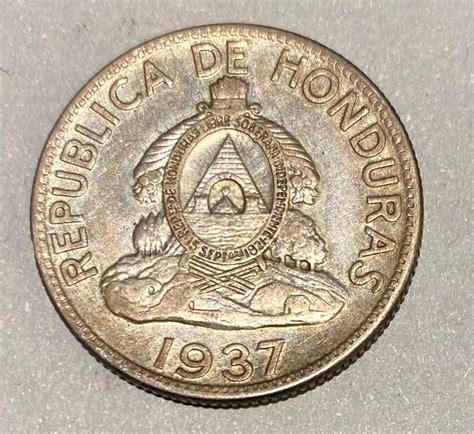 Honduras 1 Lempira 1937 Silver Coin Kaufen Auf Ricardo