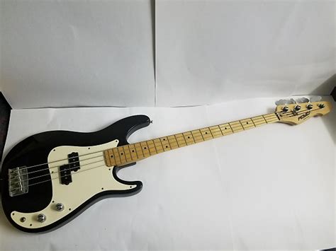 Peavey Fury 1995 Black Electric Bass Guitar 90s Made In Usa Reverb