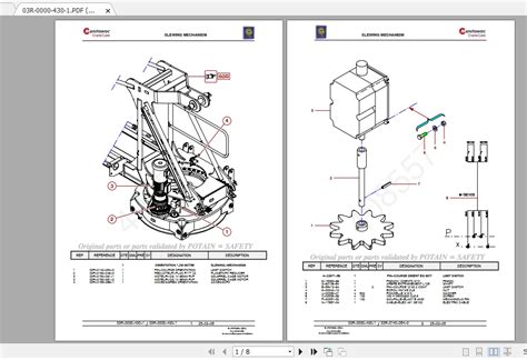 Manitowoc Potain Tower Crane MCT 88 Full Manuals