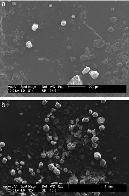 Sem Images Of Kaolin A Before And B After Ball Milling For H