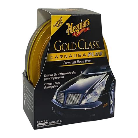 Cera Gold Class Carnauba Plus Meguiars 311g Submarino