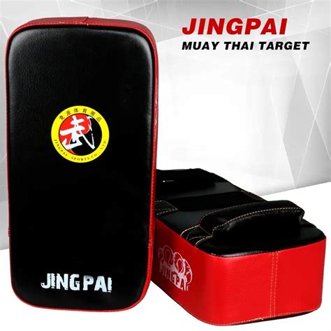 Hot Sale Mma Muay Thai Tkd Punching Curve Pads Pu Leather Sanda Taekwondo Kick Boxing Foot