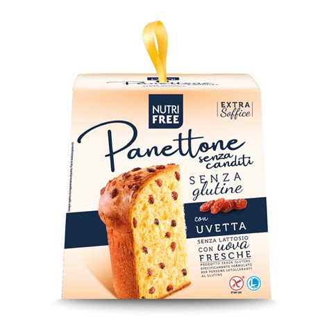 Panettone Senza Canditi Senza Glutine E Senza Lattosio Nutrifree