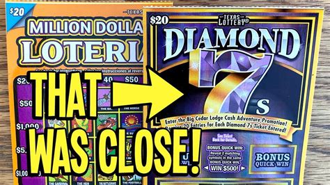 End Of The Roll 💰 5x 20 Diamond 7s 💎 120 In Texas Lottery Scratch