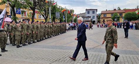 Ślubowanie klas wojskowych na placu Mickiewicza FOTO AKTUALIZACJA