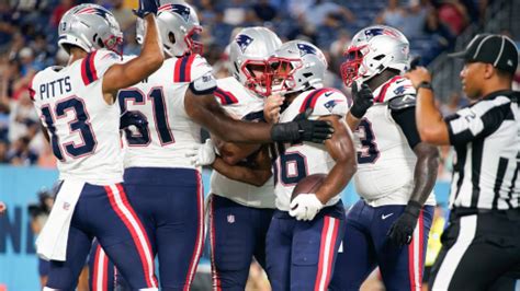 Takeaways From Patriots Preseason Week 3 At Titans CLNS Media