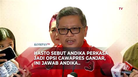 Reaksi Andika Perkasa Usai Disebut Hasto Jadi Opsi Cawapres Ganjar