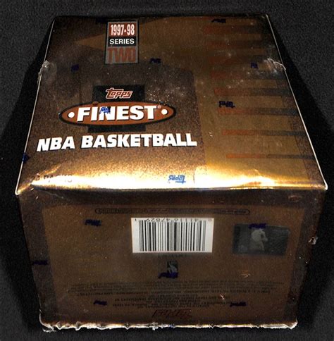 Lot Detail Topps Finest Series Basketball Sealed Unopened