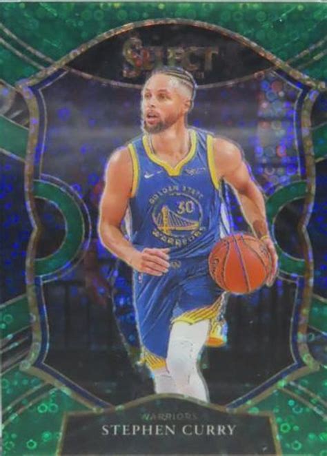 Stephen Curry Select Concourse Green Disco Price Guide