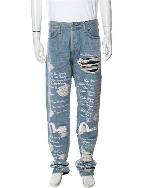 Evisu Who Decides War By Mrdr Brvdo Moto Jeans W Tags Blue