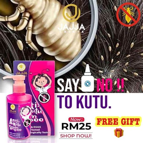 🔥 Jajja Shampoo Anti Kutu Free T 🎁 🔥ready Stock Shopee Malaysia