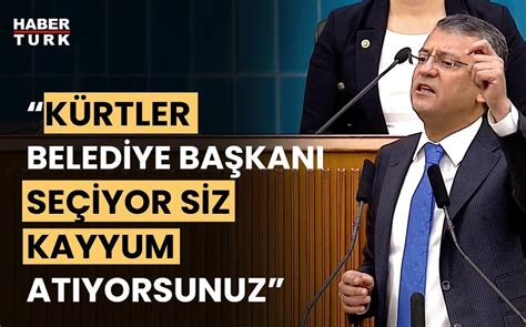 Özgür Özel den Bahçeli ye yanıt HABERTURK TV