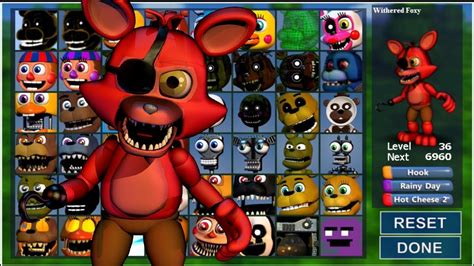 Adv Unwithered Foxy In Fnaf World Mod Youtube