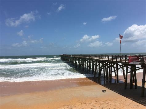 Flagler Beach Pier. | Flagler beach pier, Florida travel, Flagler beach