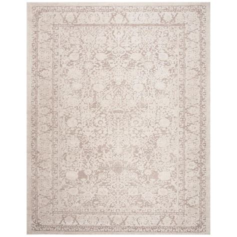 SAFAVIEH Reflection Beige Cream 10 Ft X 14 Ft Border Distressed Area