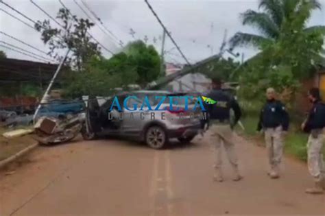 Motorista é preso e carro apreendido após perseguição policial que