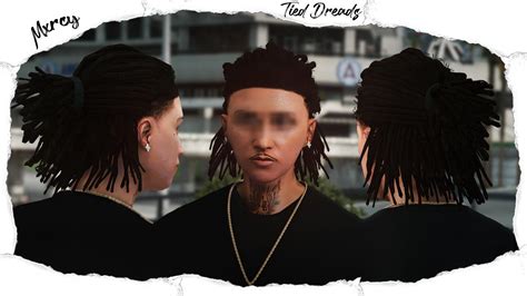 Tied Dreads For Mp Male GTA5 Mods