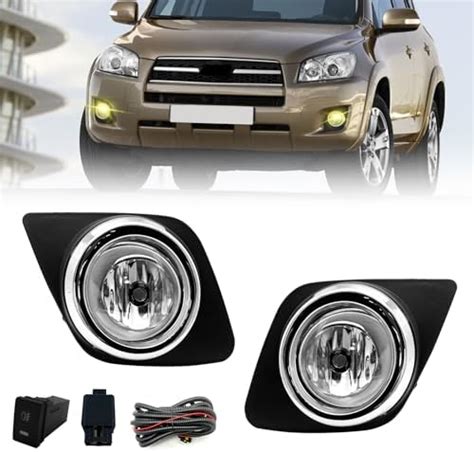 Fog Lights Compatible With RAV4 2009 2012 1 Pair Front Bumper Lights