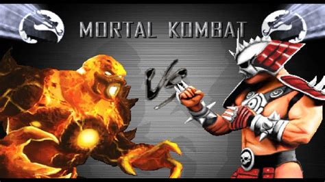 Blaze Vs Shao Kahn Youtube