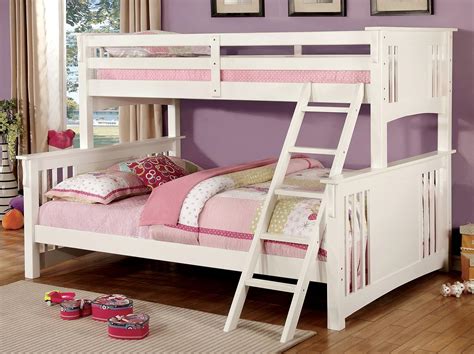 White Wooden Bunk Beds - Top Bunk Beds Review