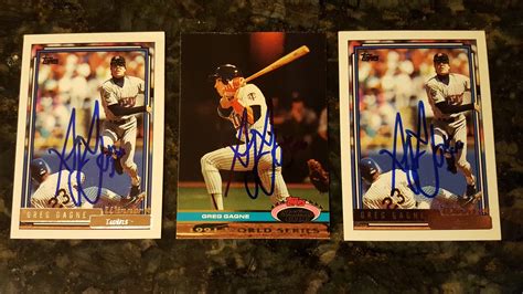 Autograph Through The Mail Athletes: Greg Gagne