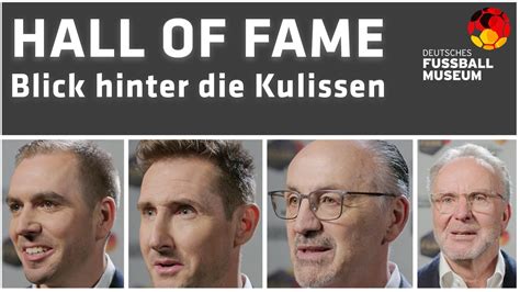 HALL OF FAME des deutschen Fußballs YouTube