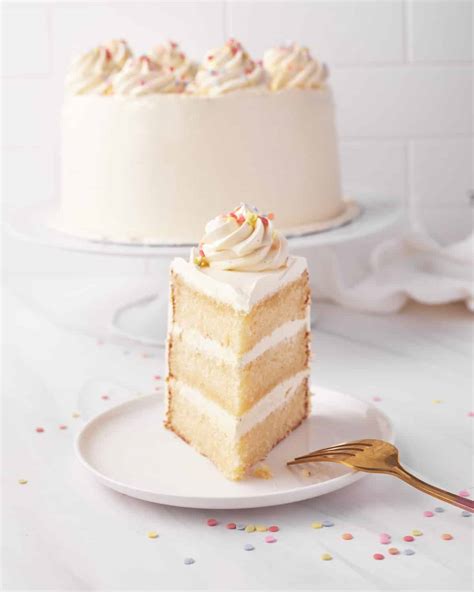 The Best French Vanilla Cake Bonni Bakery