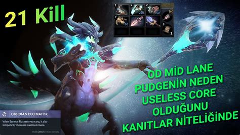 OD ile Mid Lane de Pudge Karşısında Kolay Galibiyet Dota 2 Türkçe 7