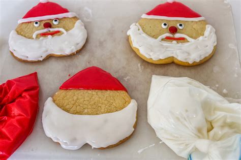 Santa Sugar Cookies Recipe Life Love Liz