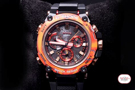 Casio Mt G Mtg B Fr Aer Th Anniversary Flare Red Helveti Eu