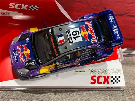 SCX 1 32 Scale Advance 2 0 FORD PUMA RALLY WRC LOEB AWD With Lights