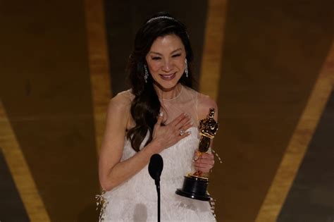 Michelle Yeoh Wins Oscar Award