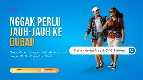 Daftar Harga Produk Grc Terbaru Dari Pt Kurnia Jaya Sakti Pt Grc