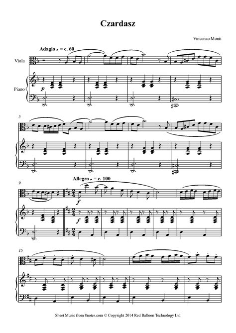 Free Viola Sheet Music, Lessons & Resources - 8notes.com