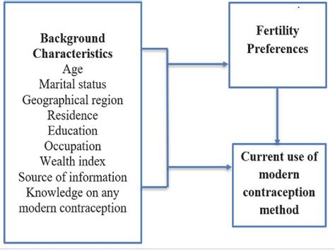 Figure From Predictors Of Modern Contraceptive Use And Fertility